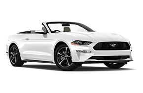 Example vehicle: Ford Mustang Convertible Auto
