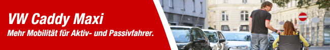 Mietwagen barrierefrei - Avis Autovermietung 
 VW Caddy Maxi  - Bildquelle: Fotolia 