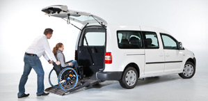 Avis Autovermietung - VW Caddy Maxi - Mietwagen fr Menschen mit Behinderung