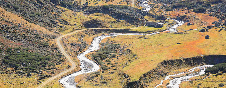 Šveicarija. Kelias Fluela Pass iš Dovoso į Susch