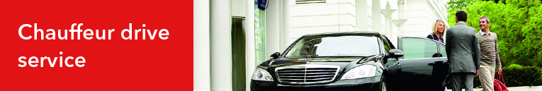 Chauffeur drive service by Avis