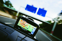 GPS pentru masina inchiriata